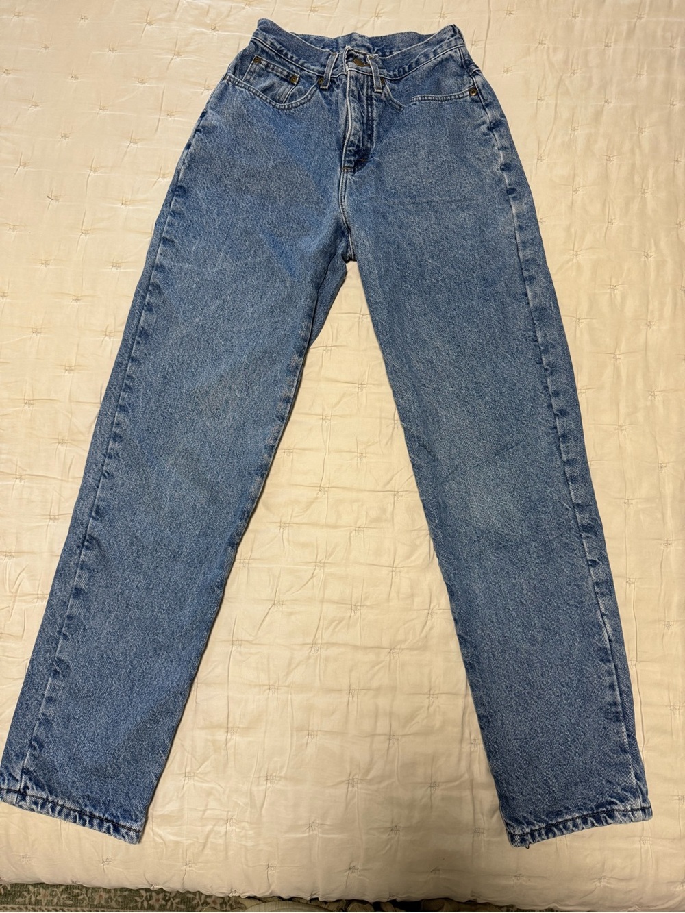 Vintage L.L. Bean Straight-Leg Lined Jeans